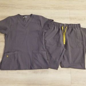 Wonderwink 4 Stretch Scrub Set Med